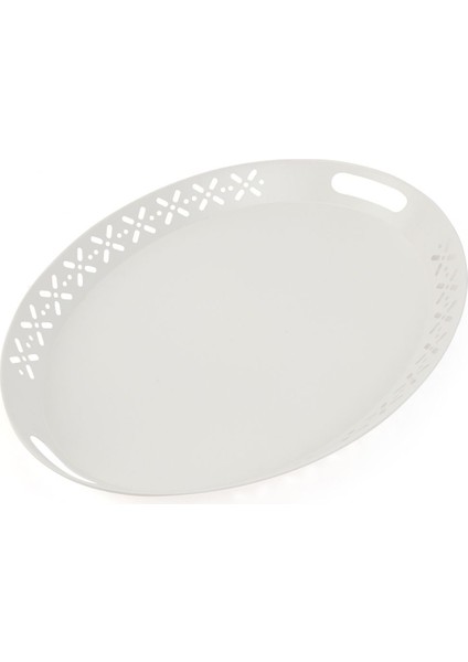 Beyaz Romantik Tepsi 52X39 Cm, Şık ve Kullanışlı Ev Dekoru. modelleri