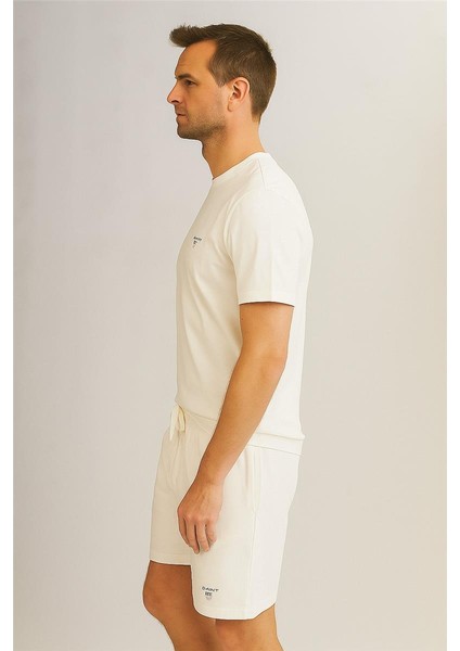 Gantt Şort+T-Shirt Takım Beyaz fiyatları