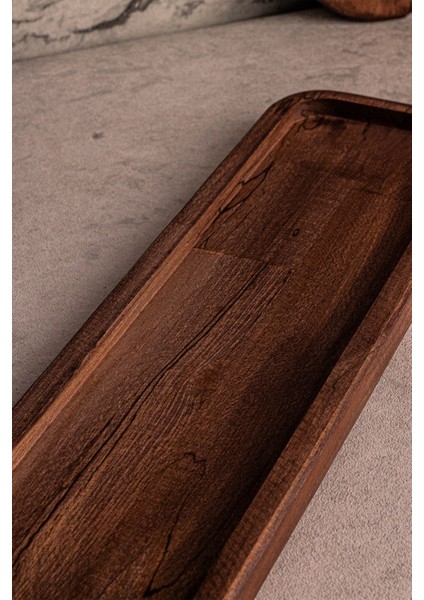 Ahşap Tepsi 4 Kare Kase Uyumlu Sunum ve Servis Için Şık Tasarım fırsatları