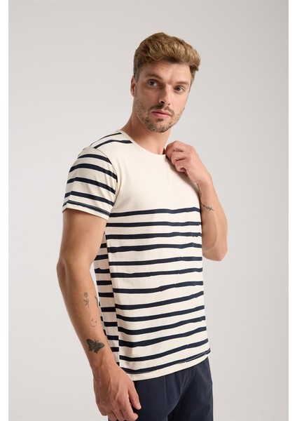 Modaserdem Erkek Krem Sıfır Yaka Kısa Kol Şortlu Pijama Takımı fırsatları