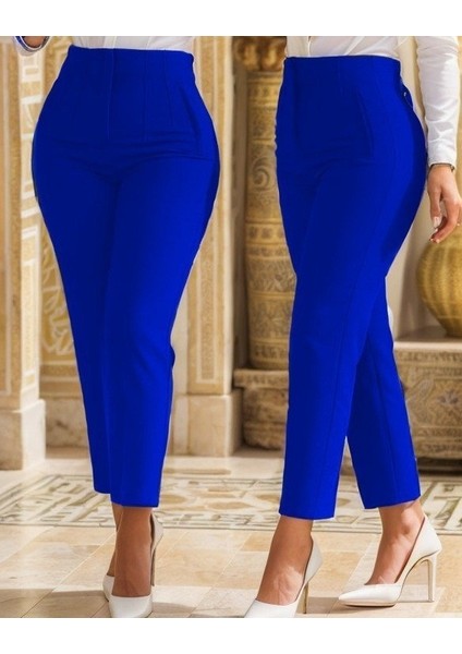 Kadın Çima Detay Ithal Krep Pantolon indirimleri
