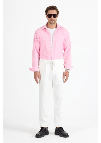 Erkek Regular Fit Pembe Gömlek indirimleri