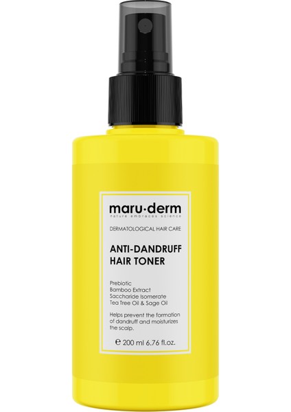 Saç Tonik | Kepeğe Karşı Etkili Saç Toniği 200 ml | Normal/yağlı Saçlar | Vegan