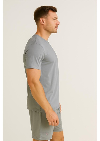 Gantt Şort+T-Shirt Takım Gri fiyatları