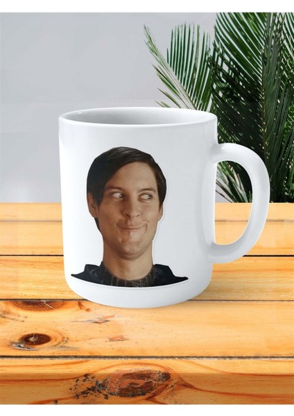 Tobey Maguire Baskılı Kupa Bardak Kişiye Özel Model 1