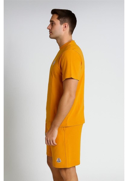 Monc Şortlu Takım Clasic Düz Turuncu fiyatları