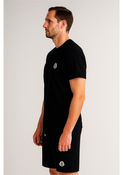 Monc Şortlu Takım Clasic Düz Siyah fiyatları