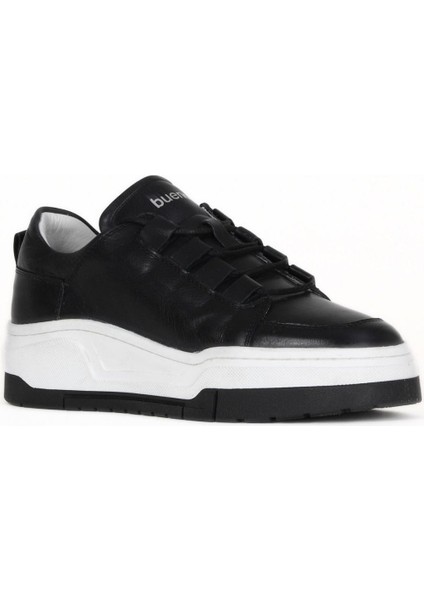 Siyah Deri Kadın Spor Ayakkabı 16WA8211 16WA8211 fiyatları
