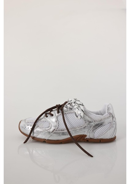 Gümüş Fileli Sneaker 24301 fiyatları