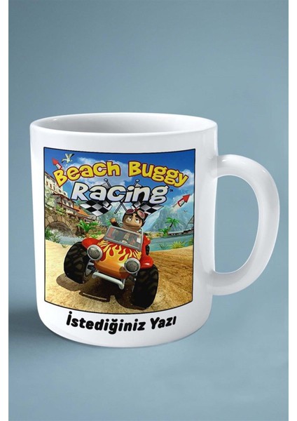 Beach Buggy Oyun Baskılı Kupa Bardak Çift Taraflı Baskı Kişiye Özel Model 1 fiyatları