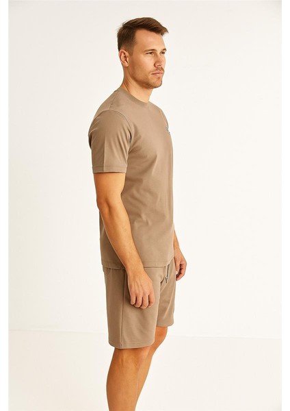 Monc Şortlu Takım Clasic Düz Stone fiyatları