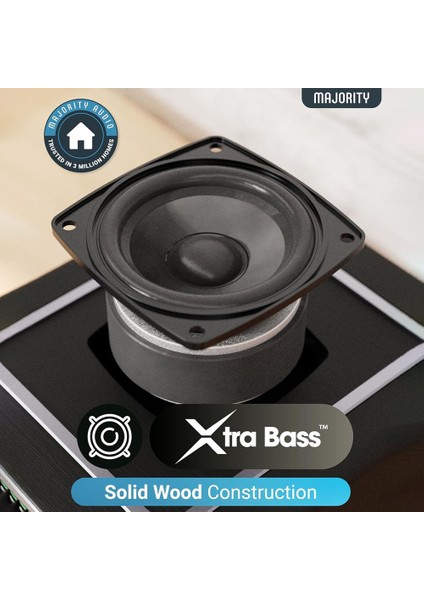 Homerton-2 Radyo Bluetooth Hoparlör Siyah (Wifi)