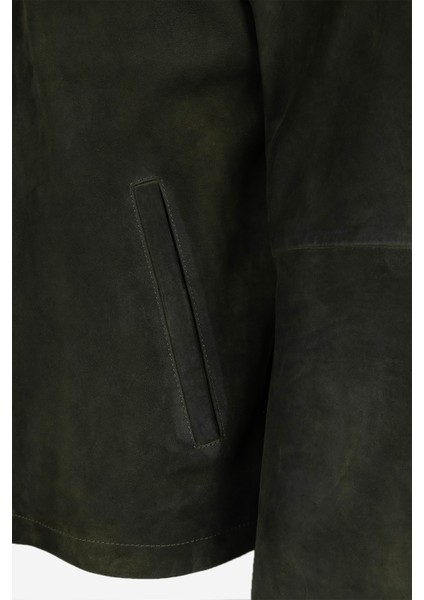 Erkek Haki Hakiki Deri Deri Mont 571 Rossı Erk Derımont Y25 Hakı Y Nubuk modelleri