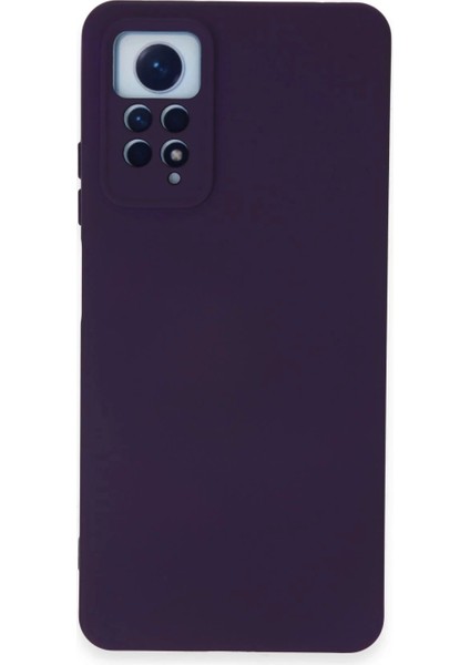Xiaomi Redmi Note 12 Pro 4g Kılıf Nano Içi Kadife Silikon - Mor