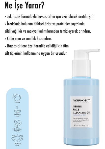 Aloe Vera Yüz Yıkama Jeli 200 ml – Hassas ve Atopik Ciltler İçin Nazik Temizleyici, Nemlendirici ve Canlandırıcı modelleri