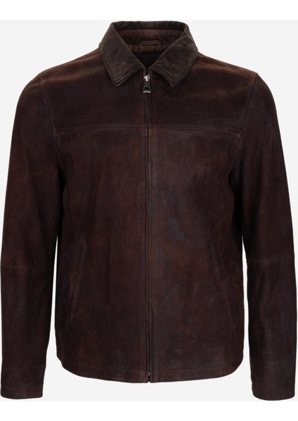 Erkek Kahverengi Hakiki Deri Deri Mont 571 Rossı Erk Derımont Y25 Kahve Y Nubuk