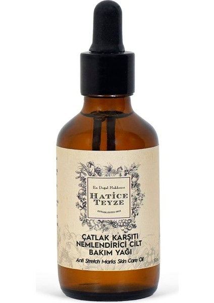 Çatlak Karşıtı Nemlendirici Cilt Bakım Yağı 50 ml