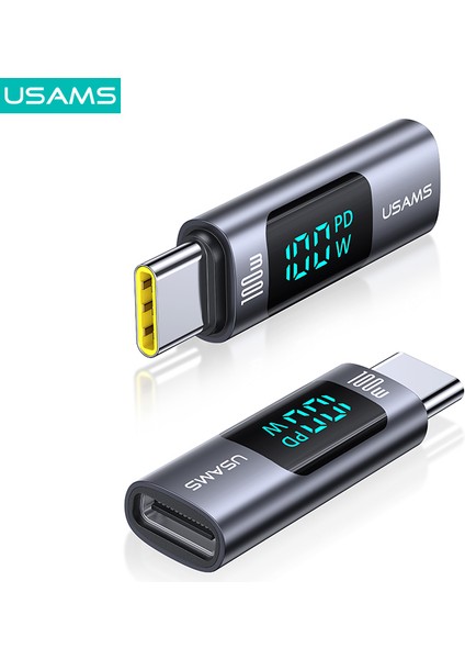 SJ682 100W Type-C Hızlı Şarj Dönüştürücüsü – Dijital Ekranlı modelleri