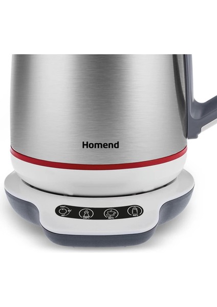 Royaltea 1709H Konuşan Çay Makinesi - Inox - 1800 Watt