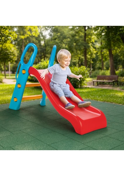 Minifun Kaydırak-Playtime Kids Slide|-Ev ve Bahçe Uyumlu Dayanıklı Plastik Kaydırak | 141×64×93 cm fırsatları
