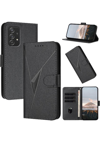 Samsung Galaxy A52S 5g Premium Pu Deri Kart Yuvaları ile Flip Case (Yurt Dışından)