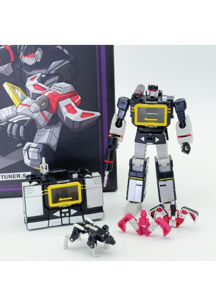 Yeni Pt-04 Siyah Soundwave PT04 PT04B Dönüşüm Bant G1 Mini Cep Savaş Ko Dx9 Action Figure Robot Oyuncaklar Noel Çocuklar Hediye (Yurt Dışından) fırsatları