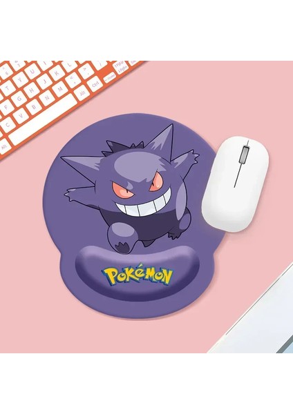 Pokemon Pikachu Karikatür Kaymaz Mouse Pad Çeşitli Bulbasaur Ergonomik Tasarım Ofis Oyunu Masaüstü Mouse Pad Bilek Desteği ile (Yurt Dışından)