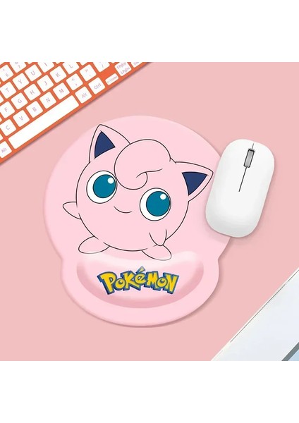Pokemon Pikachu Karikatür Kaymaz Mouse Pad Çeşitli Bulbasaur Ergonomik Tasarım Ofis Oyunu Masaüstü Mouse Pad Bilek Desteği ile (Yurt Dışından) modelleri
