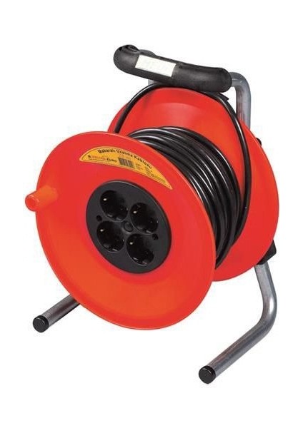 0741050025 Makaralı Uzatma Kablosu 25 Metre