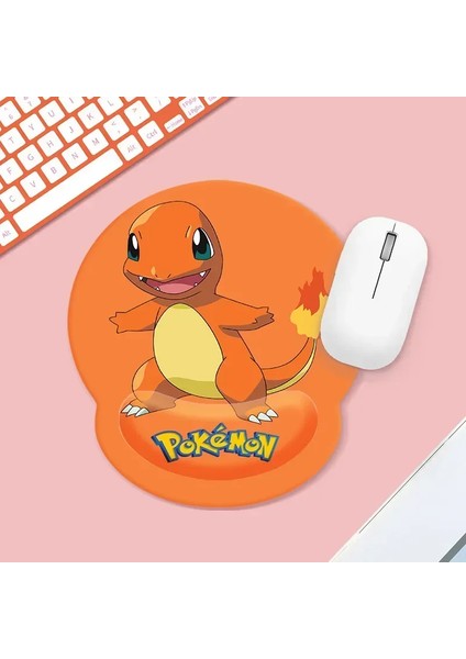Pokemon Pikachu Karikatür Kaymaz Mouse Pad Çeşitli Bulbasaur Ergonomik Tasarım Ofis Oyunu Masaüstü Mouse Pad Bilek Desteği ile (Yurt Dışından)