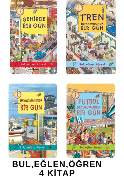 Bul,eğlen,öğren Seti - 4 Kitap fiyatları