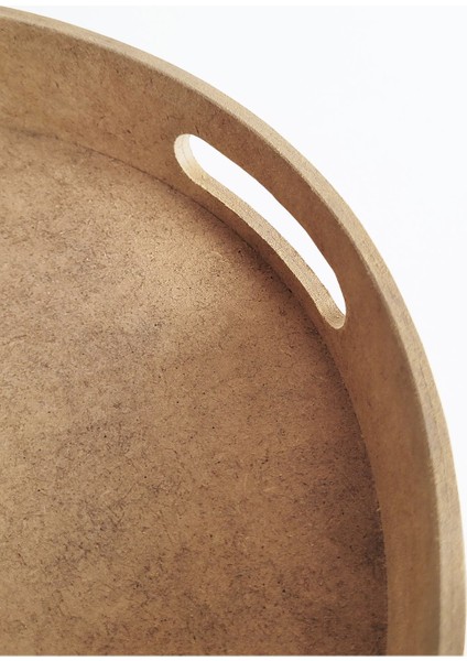 Boyanabilir Oval Mdf Tepsi 45X33 Cm, Kahverengi, Şık ve Kullanışlı Tasarım fiyatları