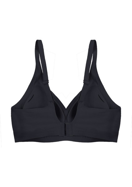 Balensiz Lazer Dikişsiz Kaplı Dekolteli Büstiyer Sütyen fiyatları