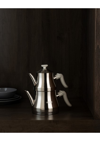 Brume Çaydanlık Takımı - Çelik - 1000 ml + 2000 ml