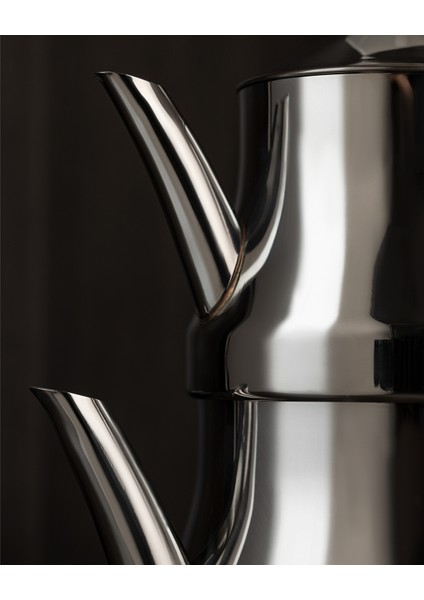 Brume Çaydanlık Takımı - Çelik - 1000 ml + 2000 ml modelleri
