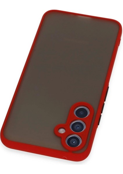 Samsung Galaxy A54 5g Kılıf Montreal Silikon Kapak - Kırmızı modelleri