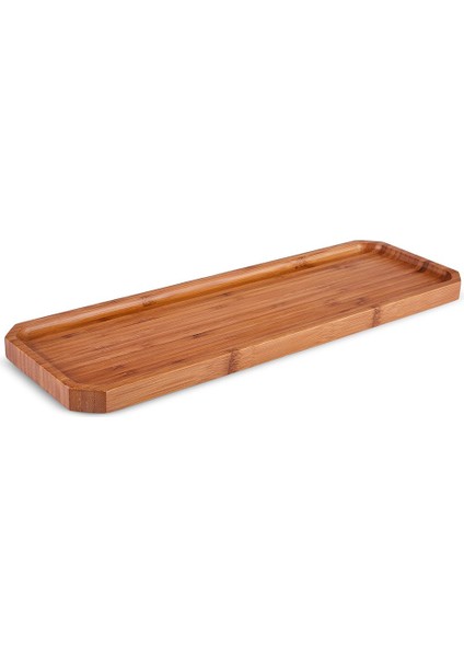 Bambu Tepsi 33 Cm, Kahverengi, Şık ve Dayanıklı Mutfak Aksesuarı fırsatları