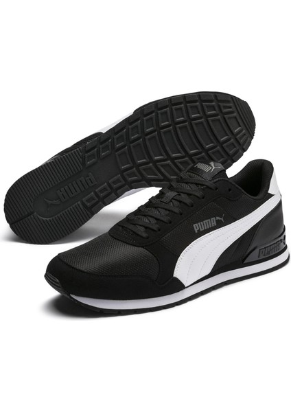St Runner V2 Mesh Siyah Kadın Sneaker Ayakkabı