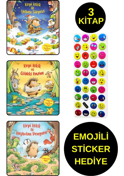 Emojili Sticker Hediye - Okul Öncesi Resimli Kitaplar - Kirpi Kekik Ile Serisi ...