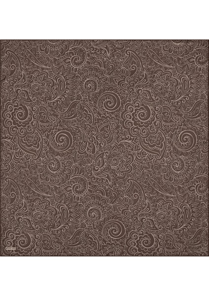 Acı Kahve Sanat Desen Twill Ipek Eşarp fiyatları