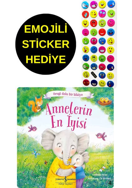 Emojili Sticker Hediye - Okul Öncesi Resimli Kitaplar - Annelerin En İyisi