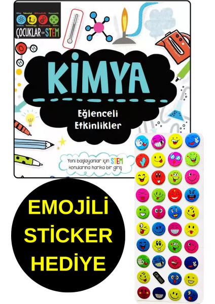 Emojili Sticker Hediye - Kimya - Eğlenceli Etkinlikler - Çocuklar İçin Stem