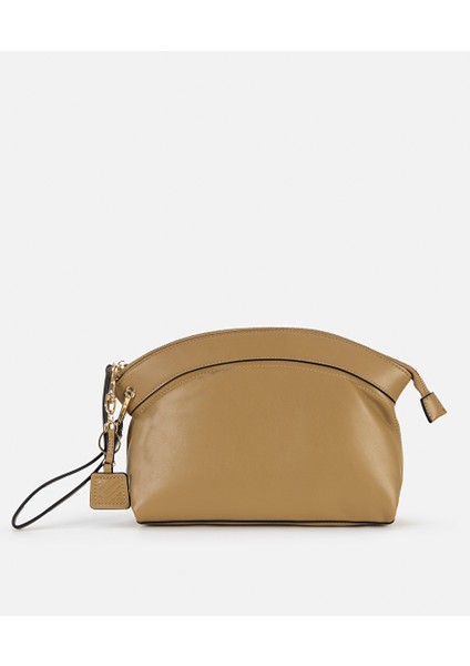 Deri Görünümlü Monogram Tokalı Clutch IW6250121003074 indirimleri