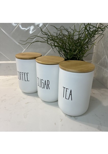 890 ml 3'lü Bambu Kapaklı Cam Baharat ve Şekerlik Seti fiyatları