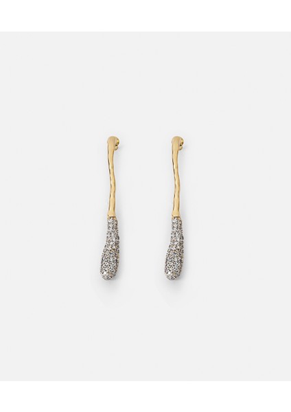 Kristal Taşlı Metal Küpe IW6250068029265