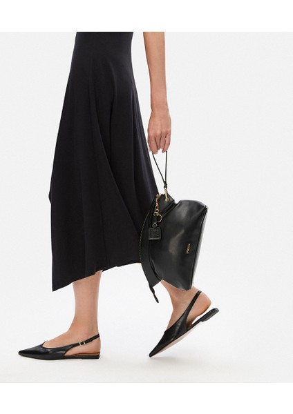 Deri Görünümlü Monogram Tokalı Clutch IW6250121003001 fiyatları