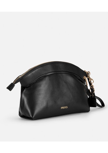 Deri Görünümlü Monogram Tokalı Clutch IW6250121003001 modelleri