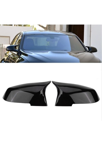 Oto Çizgi Bmw F20 - F30 Uyumlu Yarasa Ayna Kapağı Piano Black