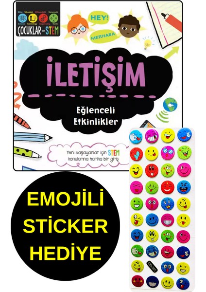 Emojili Sticker Hediye - Iletişim - Eğlenceli Etkinlikler - Çocuklar İçin Stem