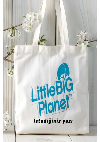 Little Big Planet Baskılı Çanta Çift Taraflı Baskı Kişiye Özel Model 1 fiyatları
